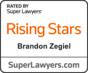 Rated By Super Lawyers | Rising Stars | Brandon Zegiel | SuperLawyers.com